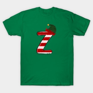 Letter Z (Christmas Alphabet) T-Shirt
